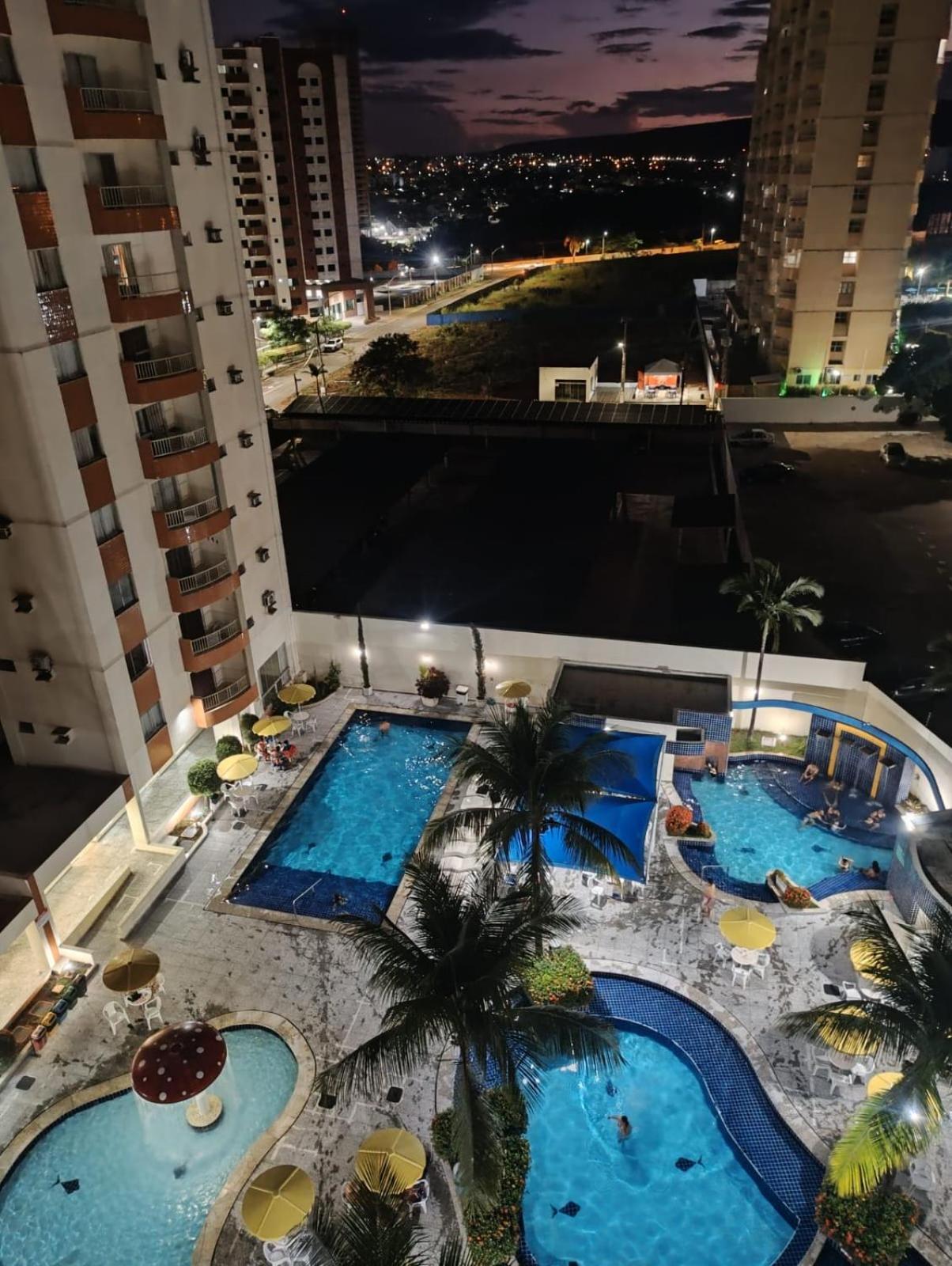 Jardins Das Thermas - Caldas Novas Vista Para Piscina Экстерьер фото